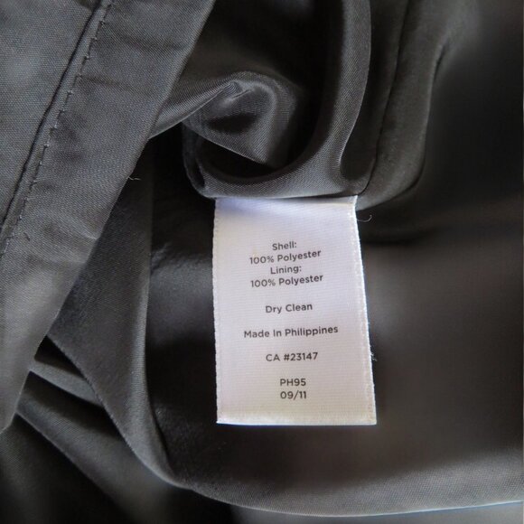 Talbots, Beautiful Black Dress (fitted @ waist) Short Sleeves, Size 10, EUC - Picture 16 of 16